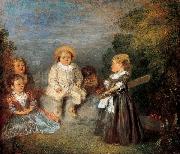 Jean-Antoine Watteau Heureux age. Age dor